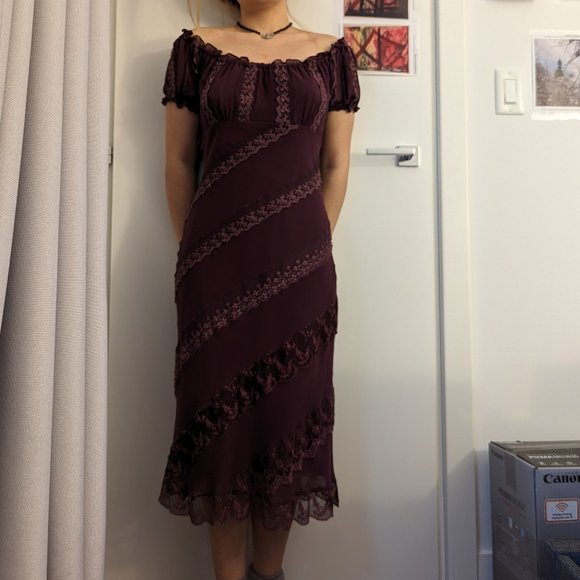 EUC SUE WONG Milkmaid Embroidery Dress - Picture 2 of 4